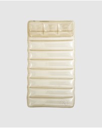 &Sunday - Champagne Translucent Inflatable Pool Lounger Lilo