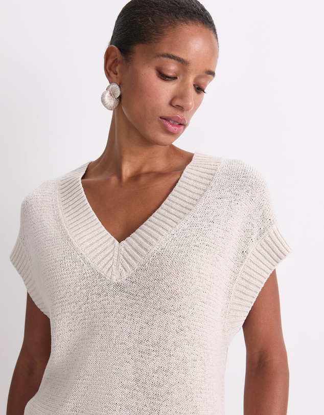 Sportscraft - Josie Tape Yarn V Neck Tank