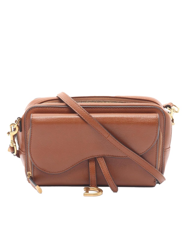 Pre-Loved by Azura Reborn - Pre-Loved Leather Double Saddle Pouch
