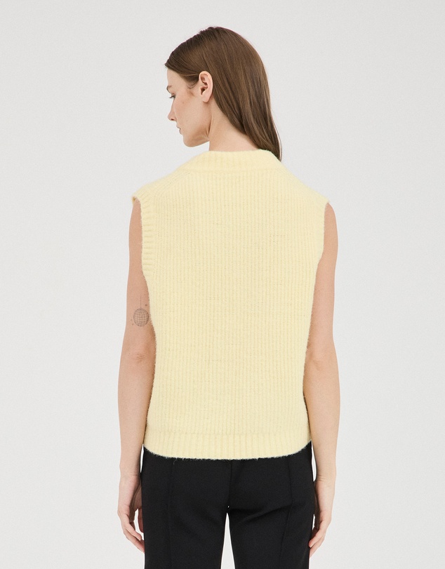 FRIEND of AUDREY - Warner Fluffy Knit Vest
