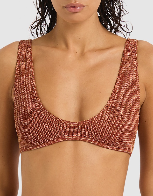 Bond-Eye Swimwear - Scout Crop Bikini Top