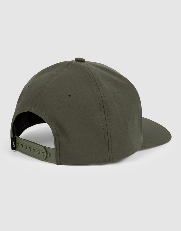 UNIT - UNIT Mens Performance Headwear - Curve Peak Snapback Cap