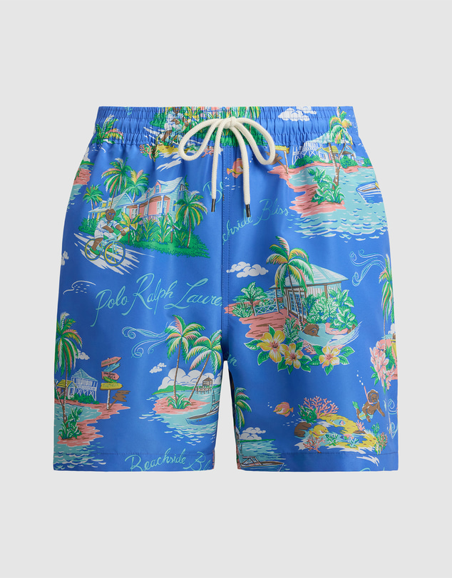 Polo Ralph Lauren - 5.75in Traveler Polo Bear Swim Trunks