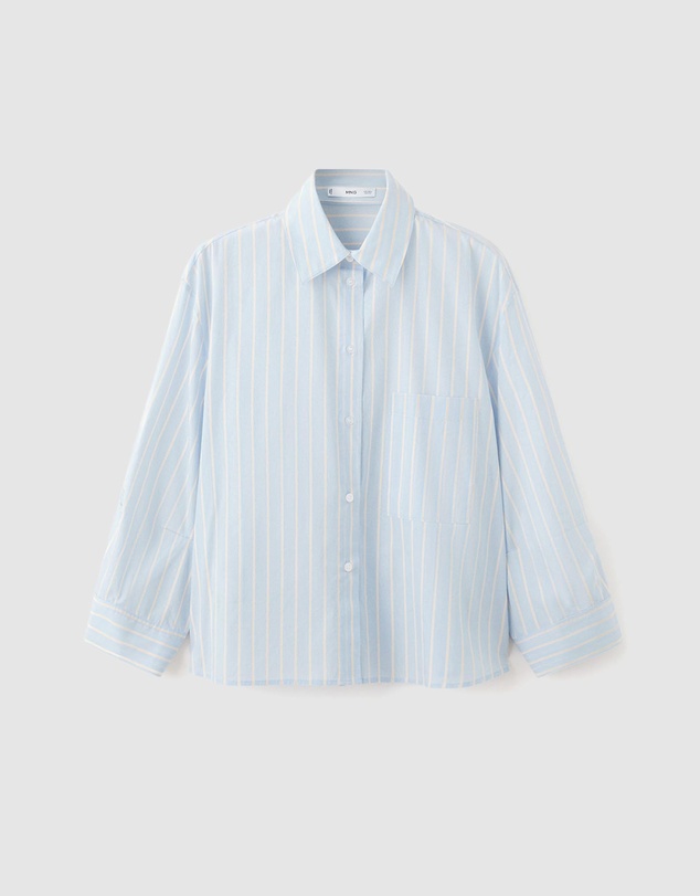 M.N.G - Striped Cotton Shirt