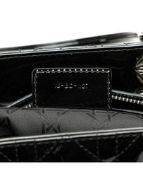 Pre-Loved by Azura Reborn - Pre-Loved dior Lady Dior Medium Patent Tote