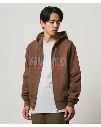 Gramicci - Spell Out Zip Hooded Sweatshirt