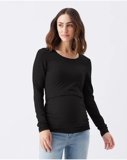 Ripe Maternity - Organic Cotton Nursing Top
