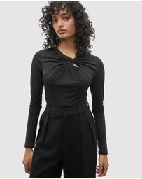 Seed Heritage - Twist Detail Layering Top