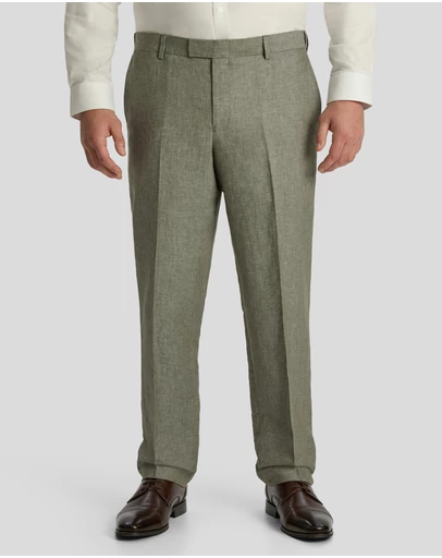 Johnny Bigg - Marco Linen Blend Dress Pant