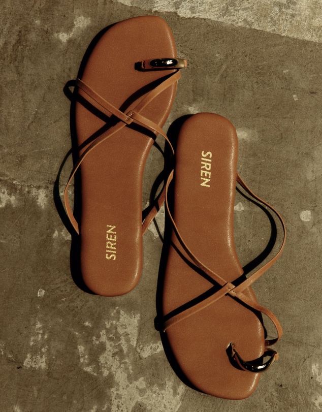 Siren - Mikki Flat Strappy Sandals