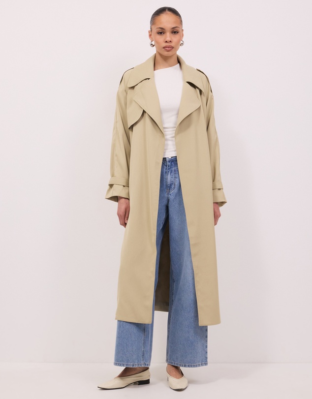 Calli - Karise Relaxed Trench Coat