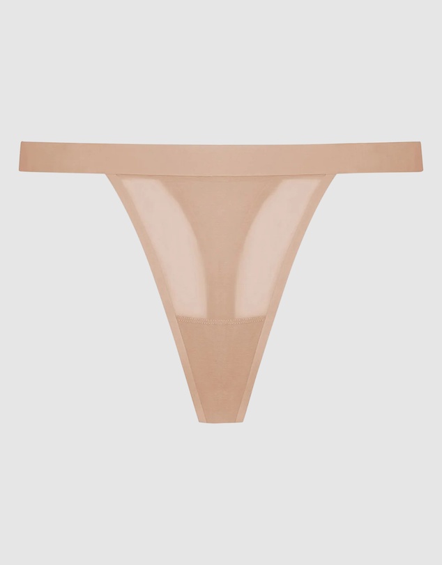 Natori - True Zen Sheer Mesh Thong Underwear