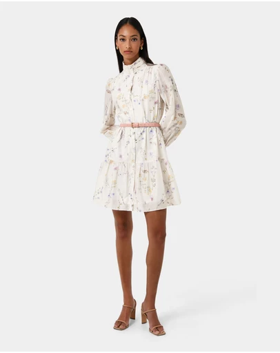 Forcast - Aurae Floral Tiered Dress