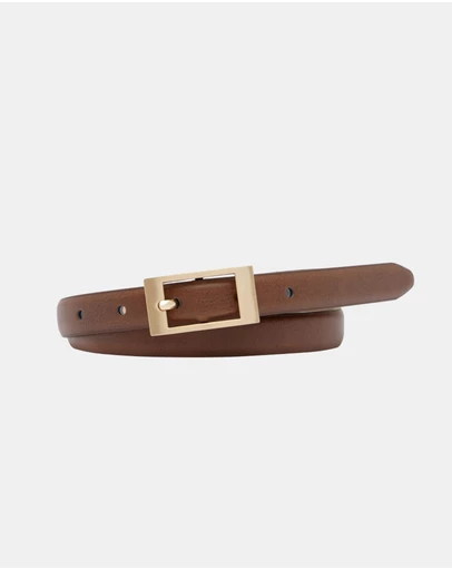 Buckle - Terra. Australian Made Classic Leather Belt. 19mm width.