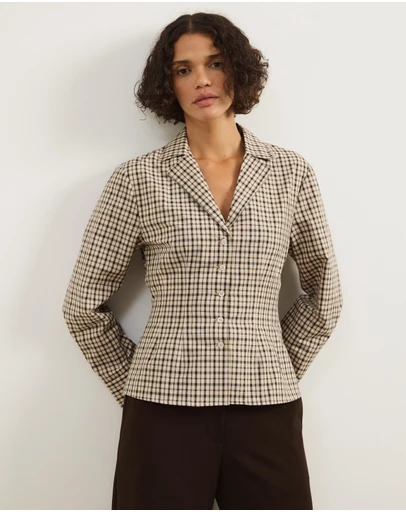 Atmos&Here - Annika Check Shirt