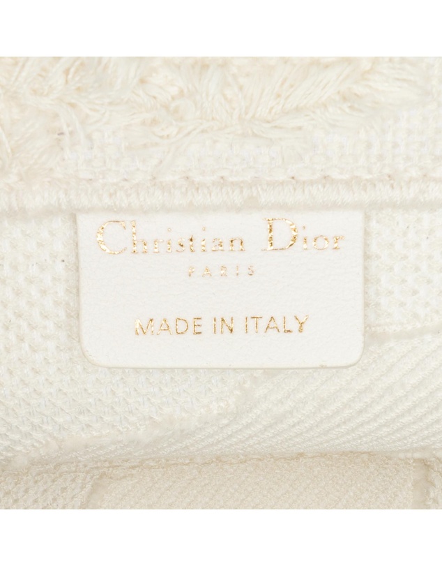 Pre-Loved by Azura Reborn - Pre-Loved dior Dior Book Tote Bag in Beige Canvas