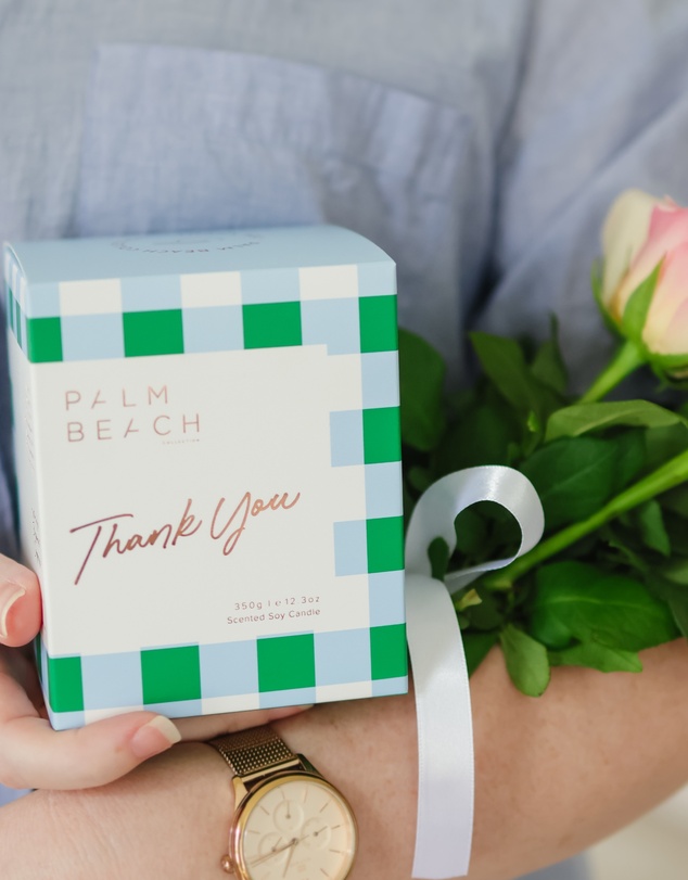 Palm Beach Collection - Thank You Scented Candle 350g
