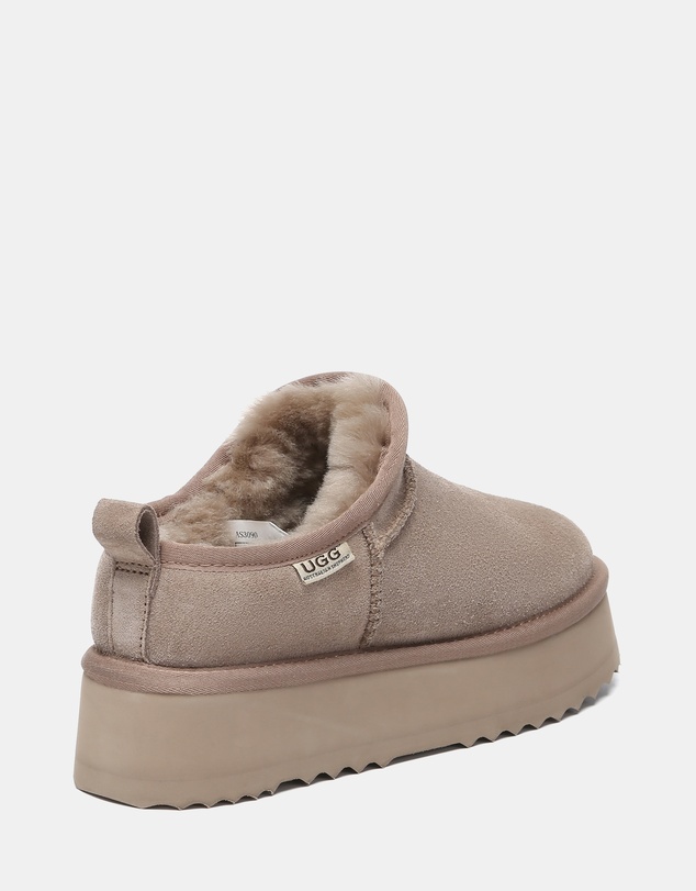 EVERAU - Australian Shepherd Ugg Nano Classic Platform Cow Suede Upper UGG Boots