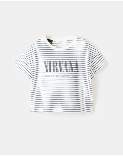 M.N.G - Stripes T-Shirt - Kids-Teens