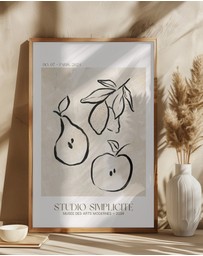 Olive et Oriel - Studio Simplicite No05 by Treechild Art Print
