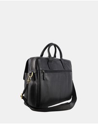 Pierre Cardin - Pierre Cardin Men's Leather Classic Messenger/Computer Bag