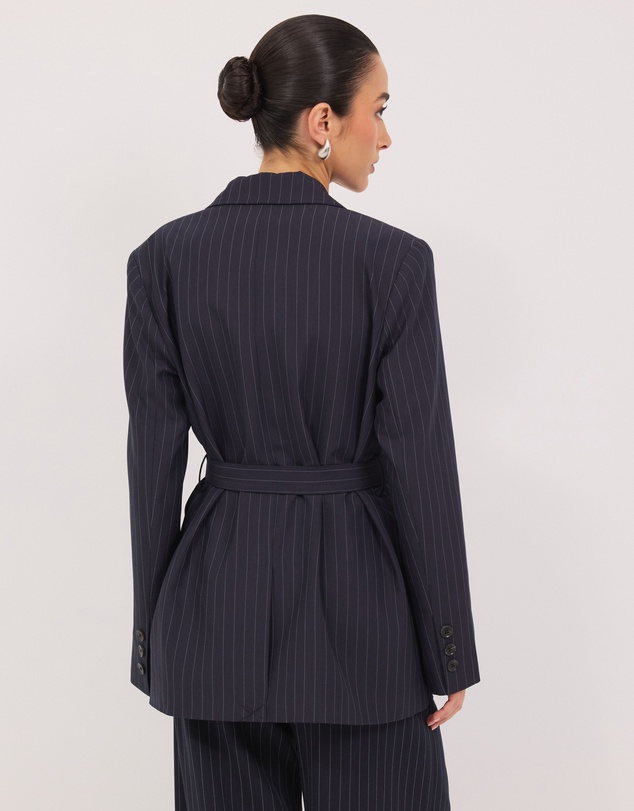 Calli - Rhode Pinstripe Blazer