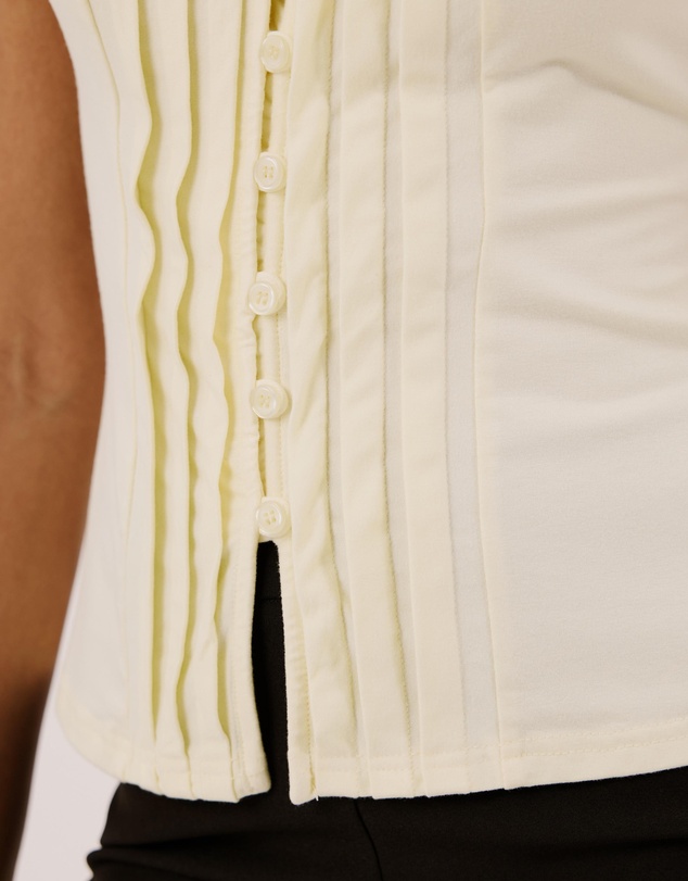 Atmos&Here - Tara Button Jersey Top