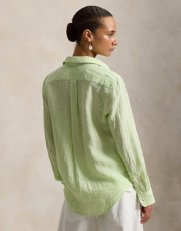 Polo Ralph Lauren - Classic Fit Striped Linen Shirt