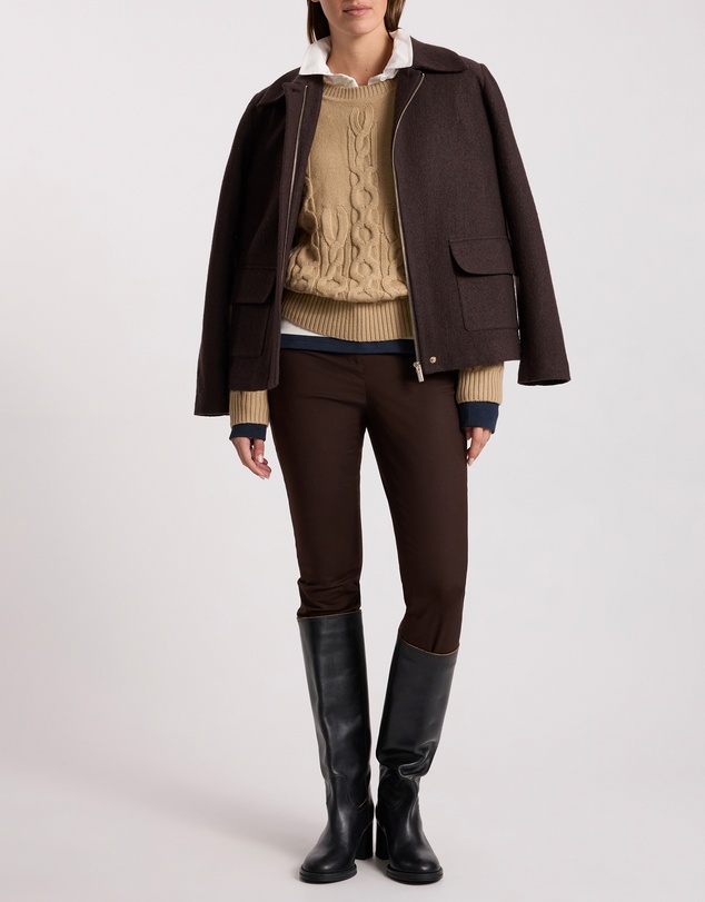 David Lawrence - Gianna Cable Knit Jumper