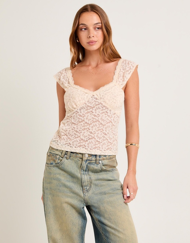 Alice In The Eve - Rosalie Lace Top