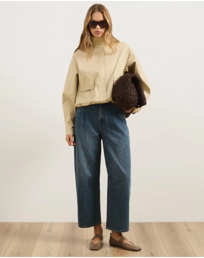 Atmos&Here - Gigi Barrel Leg Jeans