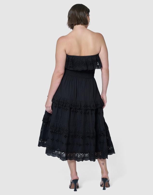 Sunday In The City - Defy Broderie Midi Dress