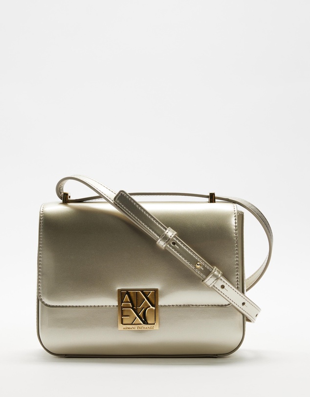 Armani Exchange - Amy Patent Crossbody Medium