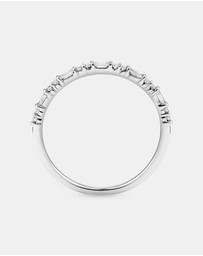 Michael Hill - 0.20 Carat TW Diamond Wedding Ring in 14kt White Gold