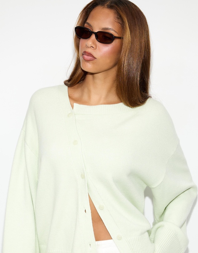 Dazie - Zara Asymmetric Knit Jumper