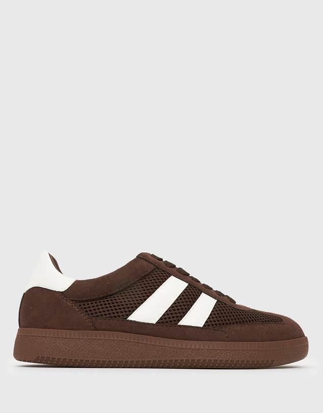 Betts - Wider Fit Berkleigh Lace-Up Casual Sneakers