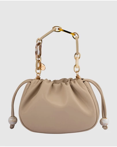 Olga Berg - Mavis Acrylic Handle Pouch