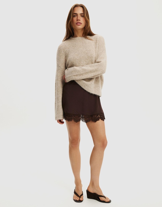 Cotton On - Luxe Crew Neck Sweater