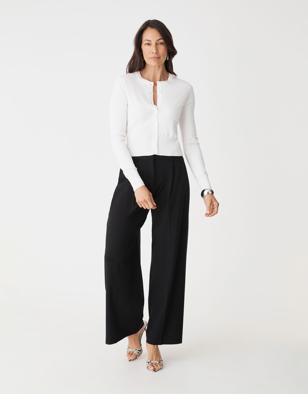 Forcast - Jessie Crew Neck Cardigan