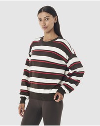 P.E Nation - Retreat Stripe Sweater