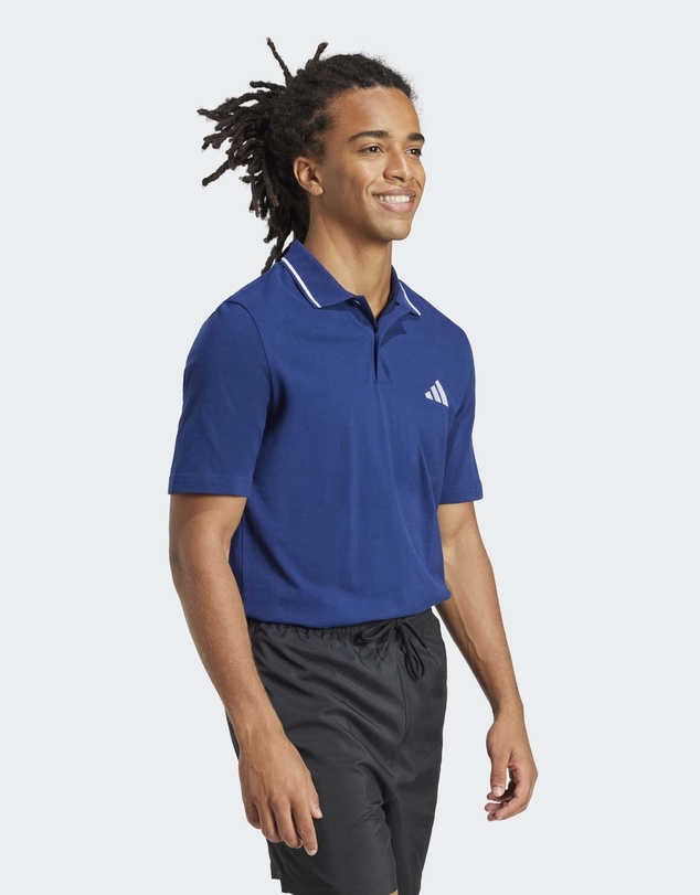 adidas Sportswear - Essentials Small Logo Piqué Polo Shirt Mens
