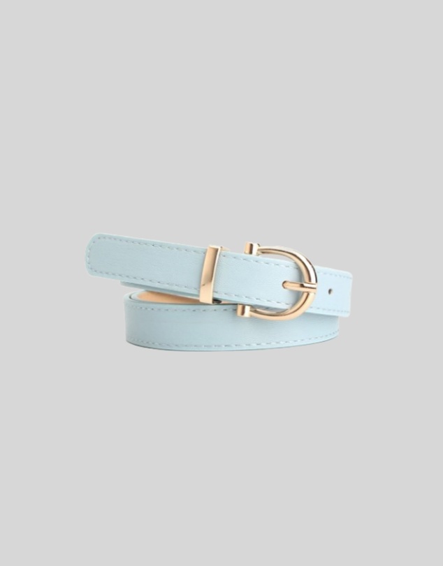 KAJA Clothing - Needle Buckle Belt - Blue