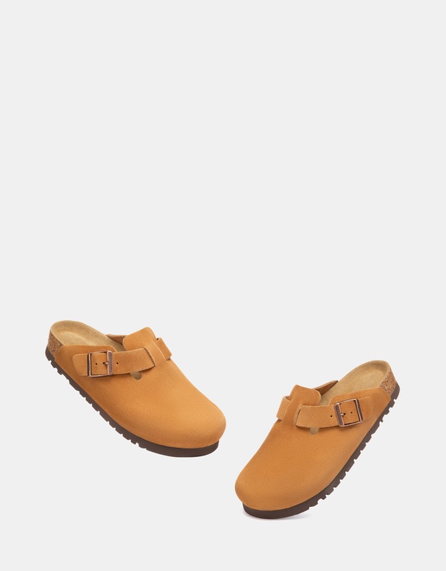 EVERAU - Australian Shepherd Ugg Berrin Cow Suede Upper Loafer Oxfords Flats