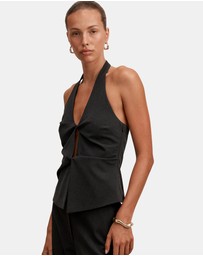 Forever New - Olivia Twist Halter Neck Top