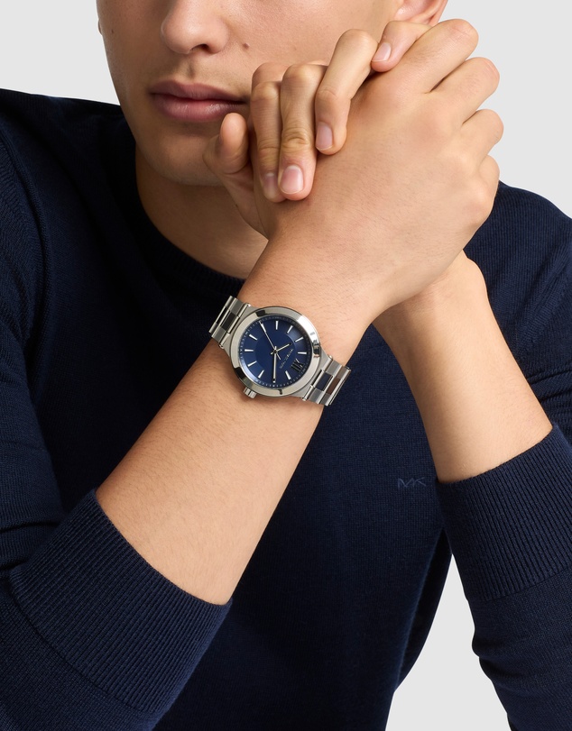 Michael Kors - Billie Silver Tone Analogue Watch