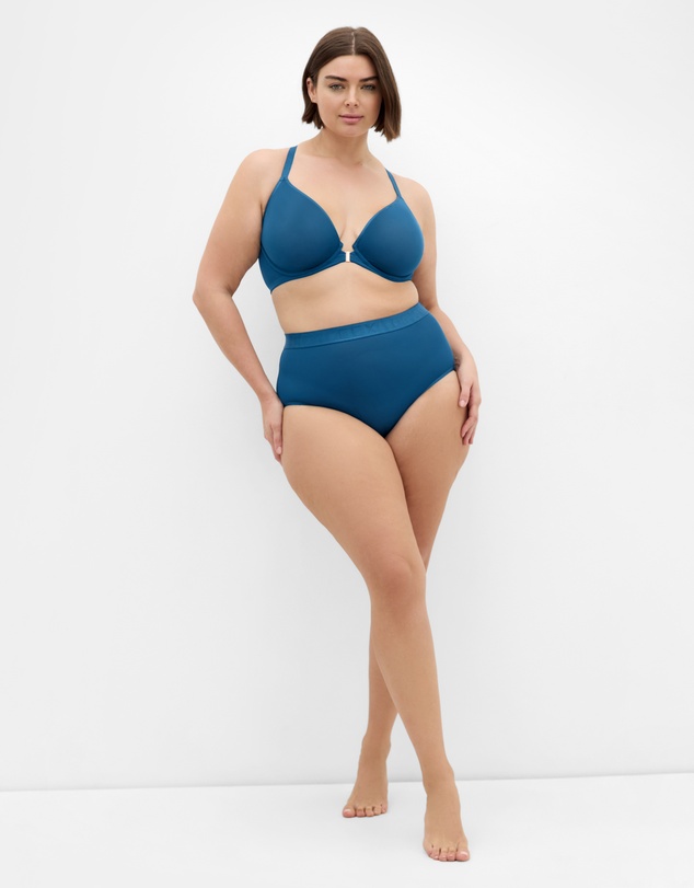City Chic - Signature Mesh Plunge Underwire Bra