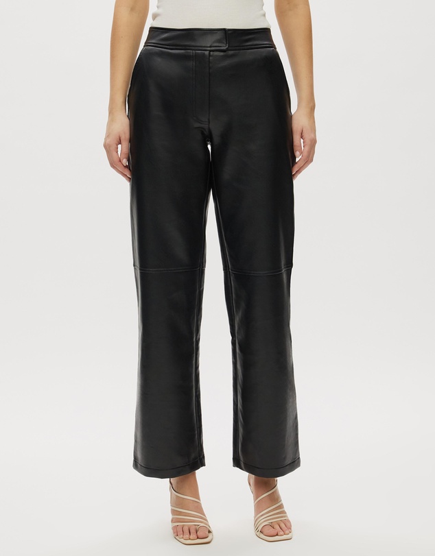 Minima Esenciales - Nervio Leather Look Pants