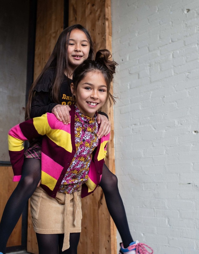 Quapi - Kella Stripe Cardigan - Kids-Teens