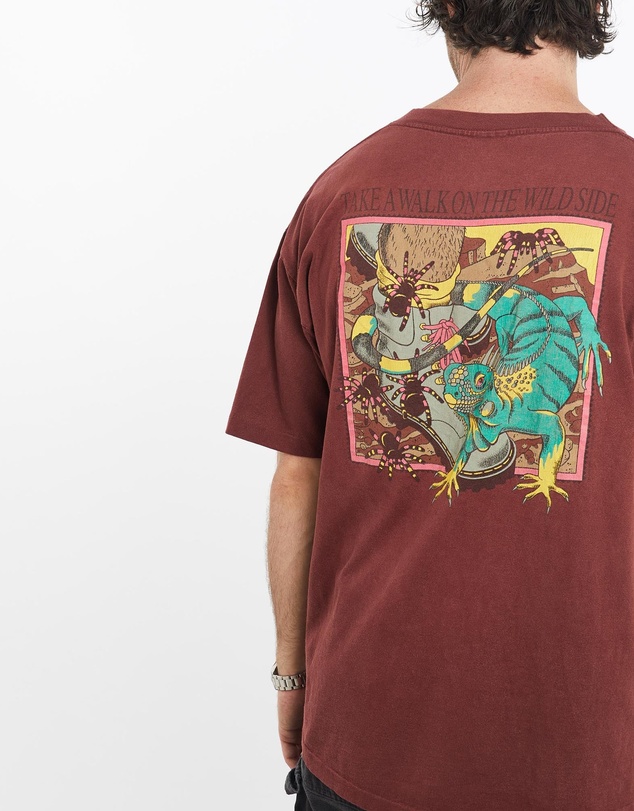 Vintage by The Real Deal - Pre Loved - Vintage 90s Earth Foundation Wildlife Tee