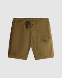 Tommy Hilfiger - Washed Twill Relaxed Cargo Shorts